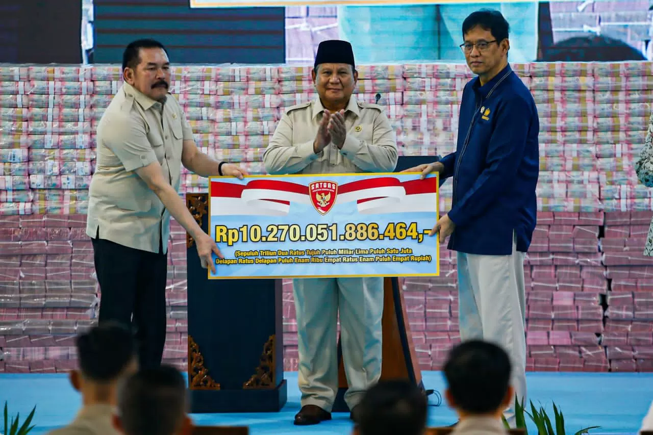 Kejagung Setor Rp10,2...