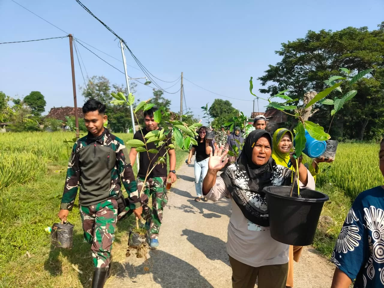 Semangat Emak-Emak Bersama...