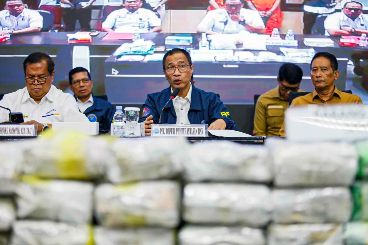 BNN Bongkar 715 Kasus...