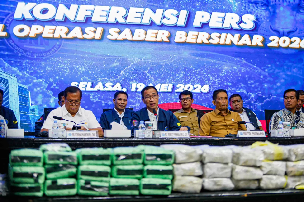 BNN Bongkar 715 Kasus...