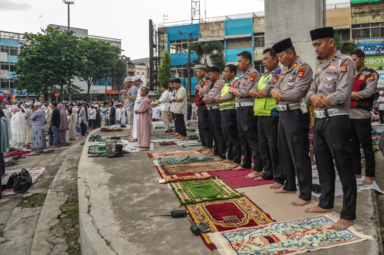 Potret Salat Idul Adha...