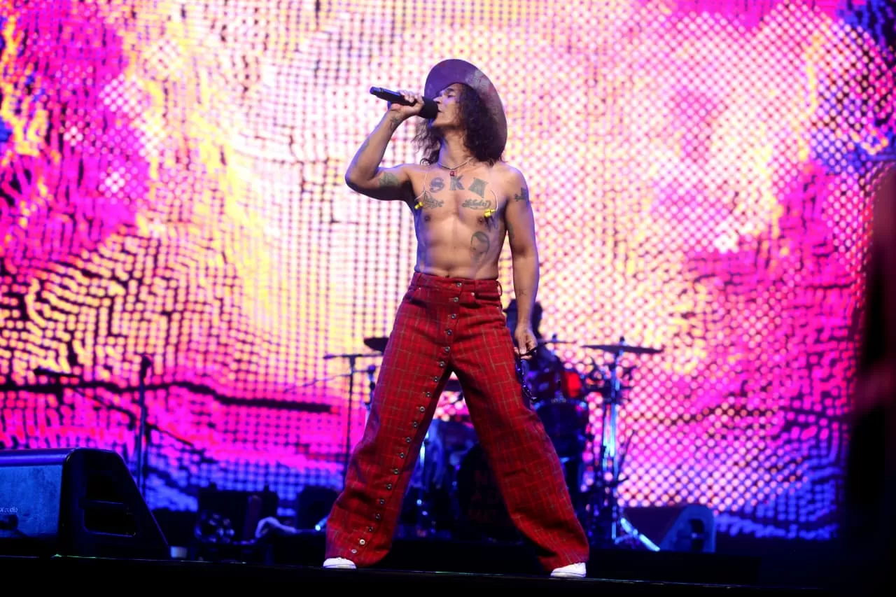 Kaka Slank Tampil Enerjik...