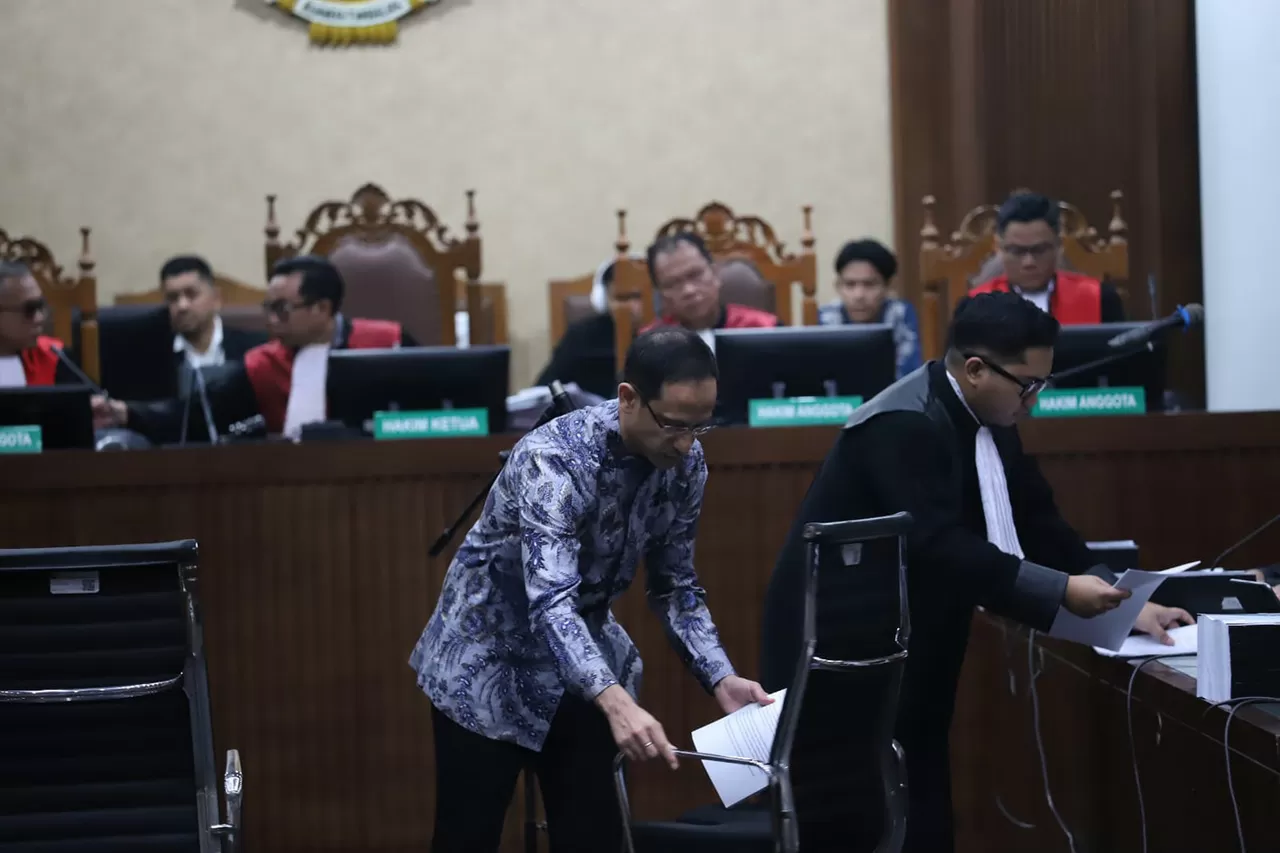 Nadiem Makarim Bacakan...
