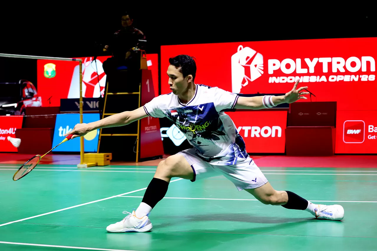 Jonatan Christie Melaju...