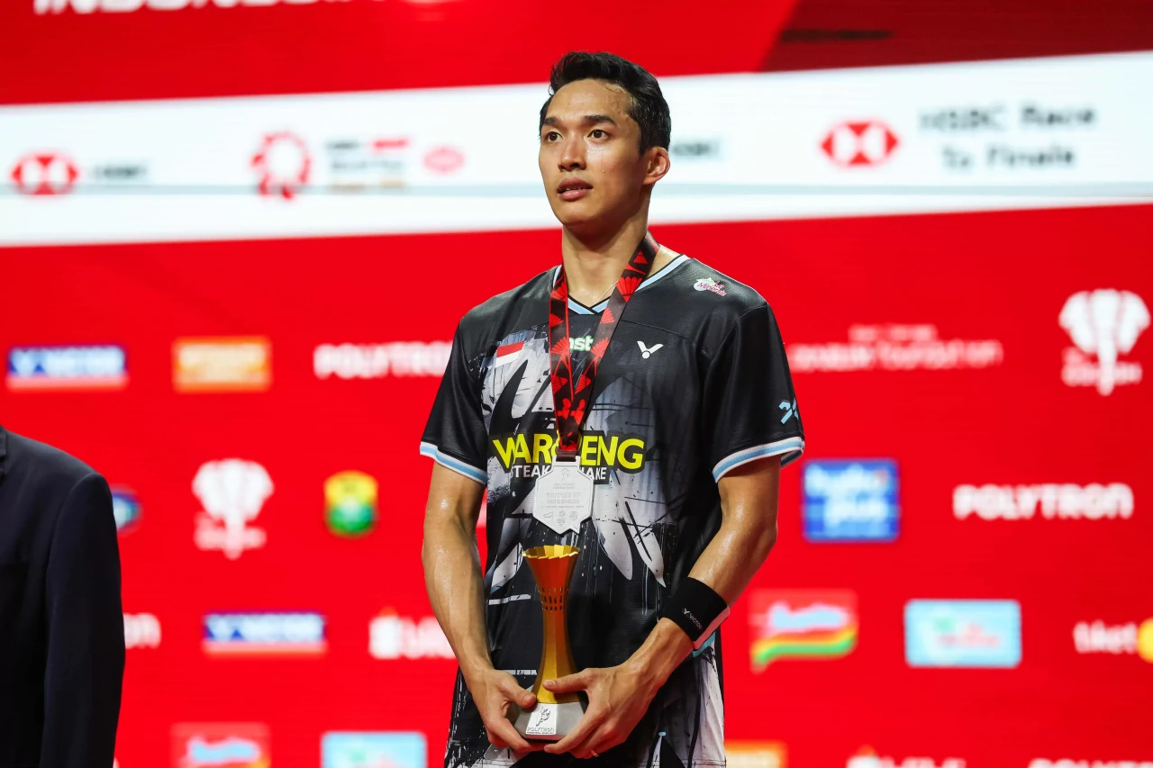 Jonatan Christie Gagal...