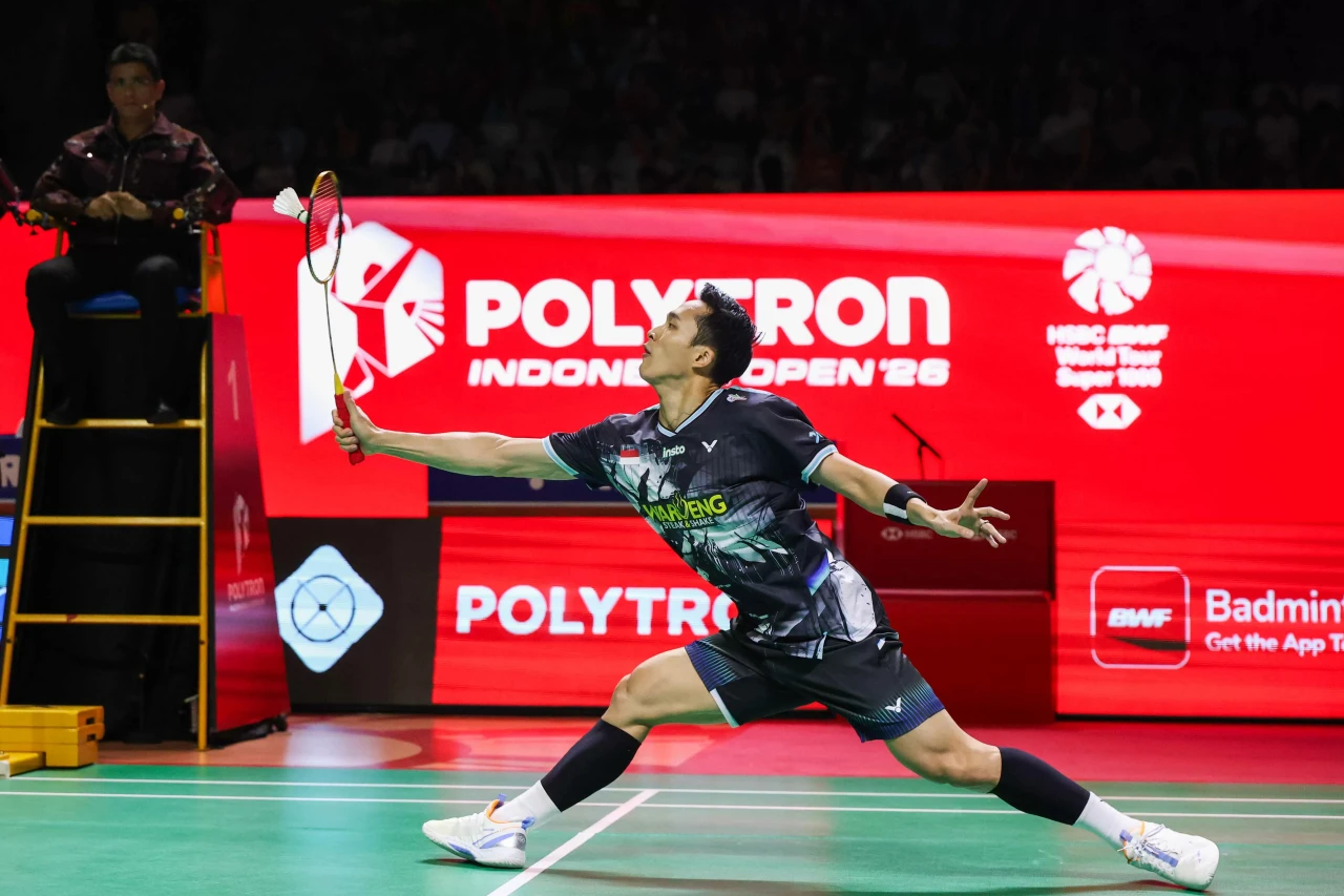 Jonatan Christie Gagal...