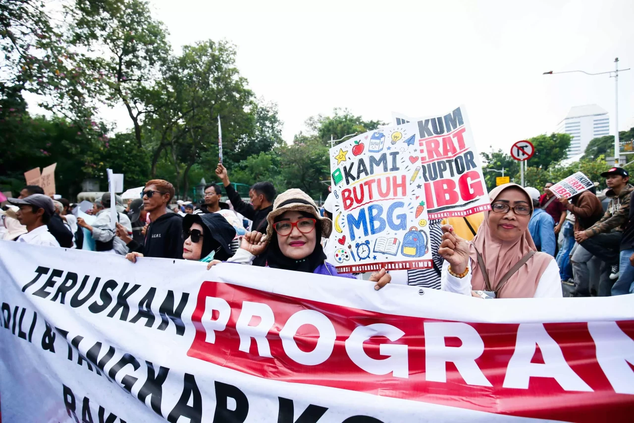 Aksi Dukung Program...