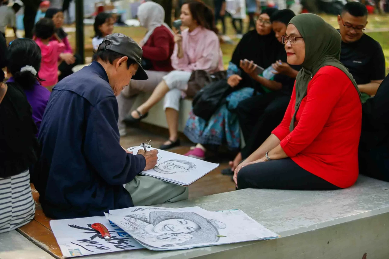 Gelar Tikar, Nikmati...