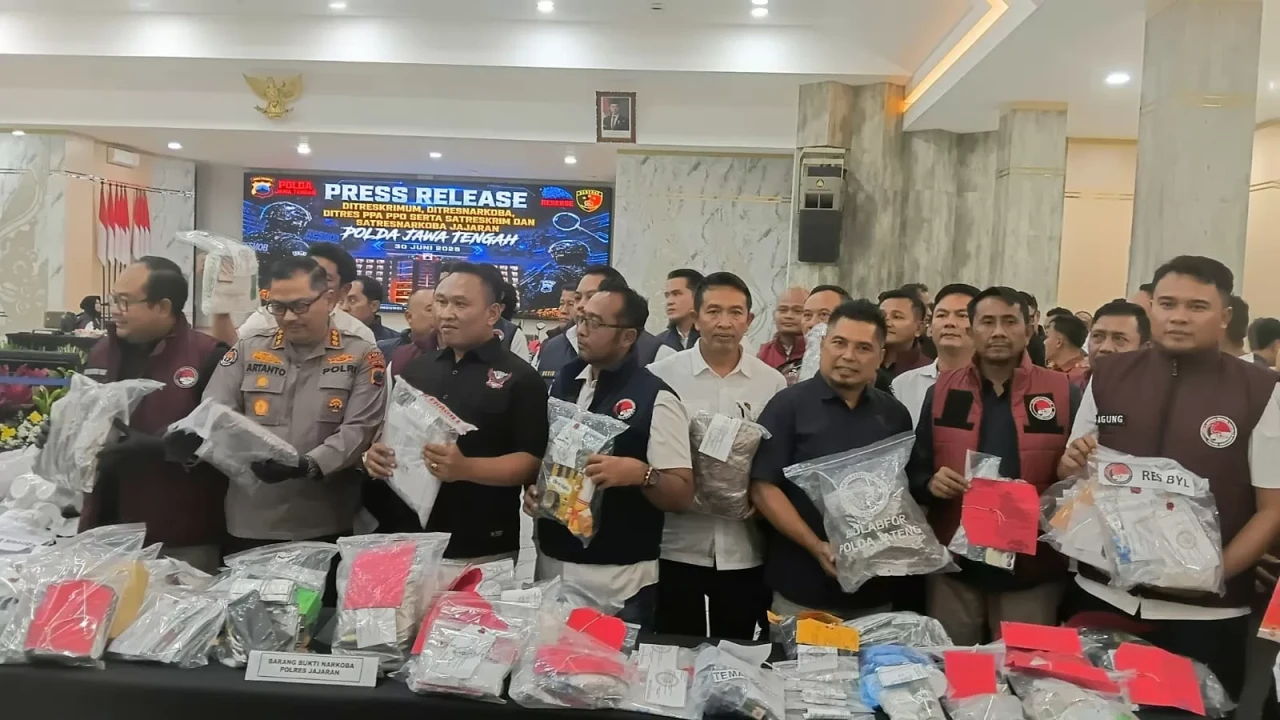 Polda Jateng Ungkap...