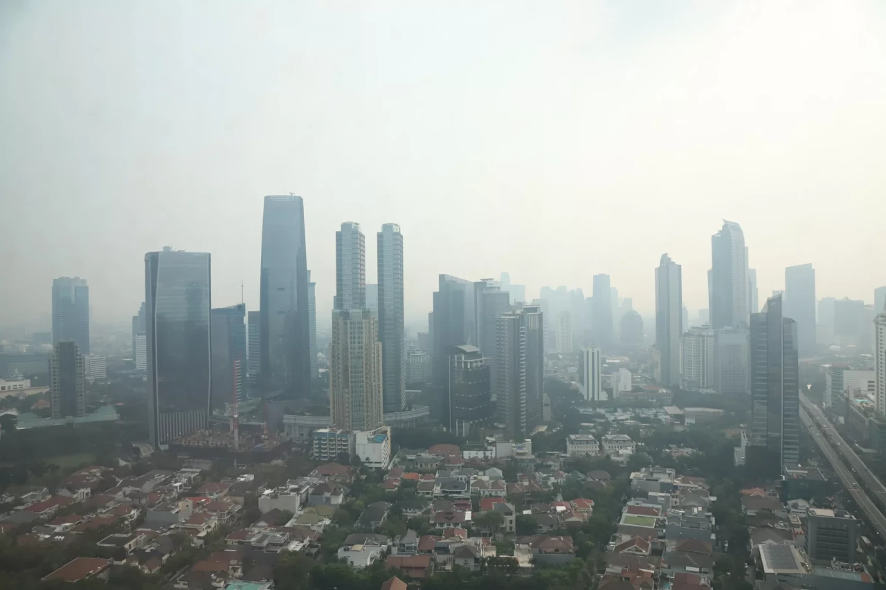 Tingkat Polusi Jakarta...