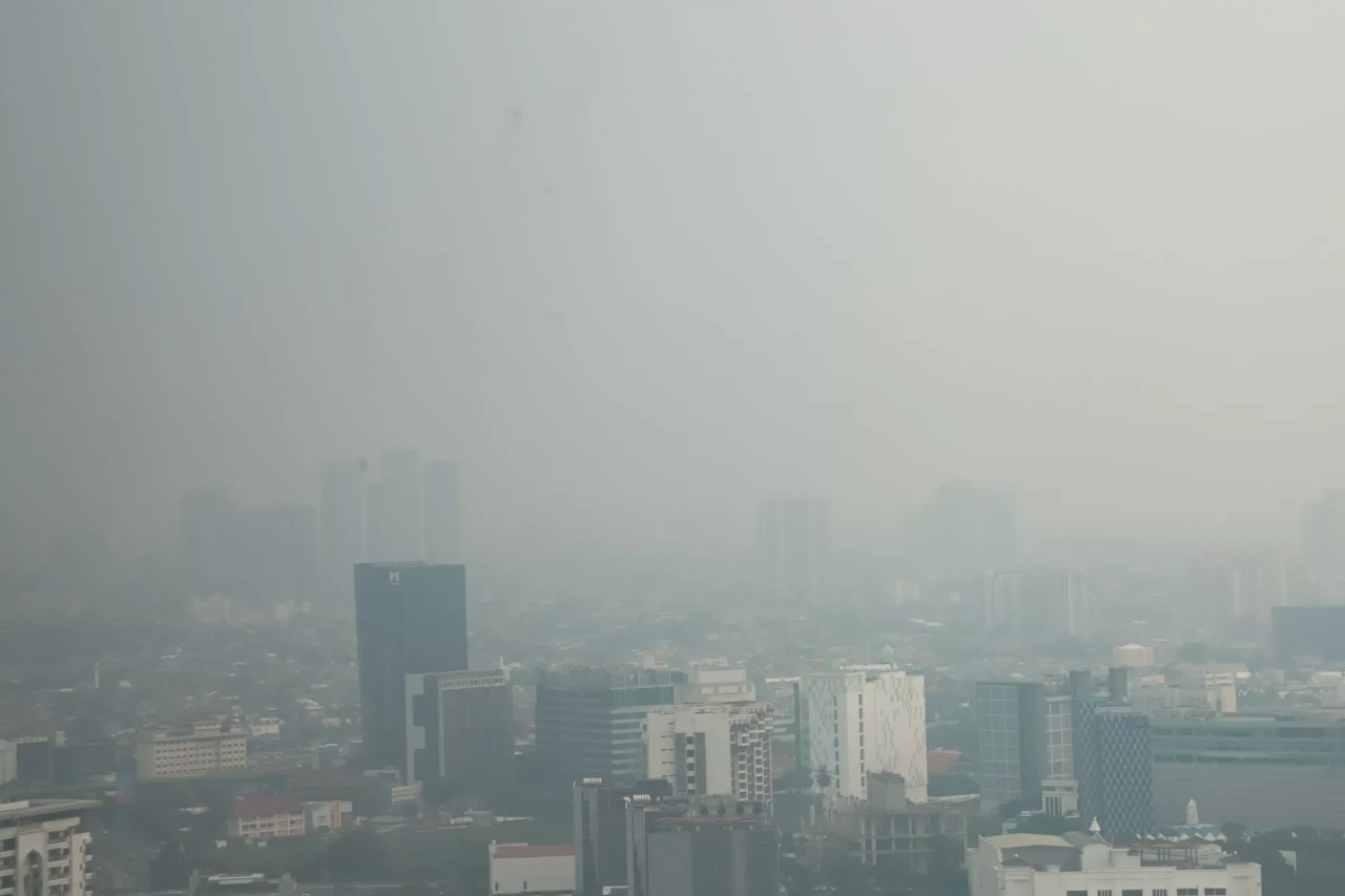 Tingkat Polusi Jakarta...