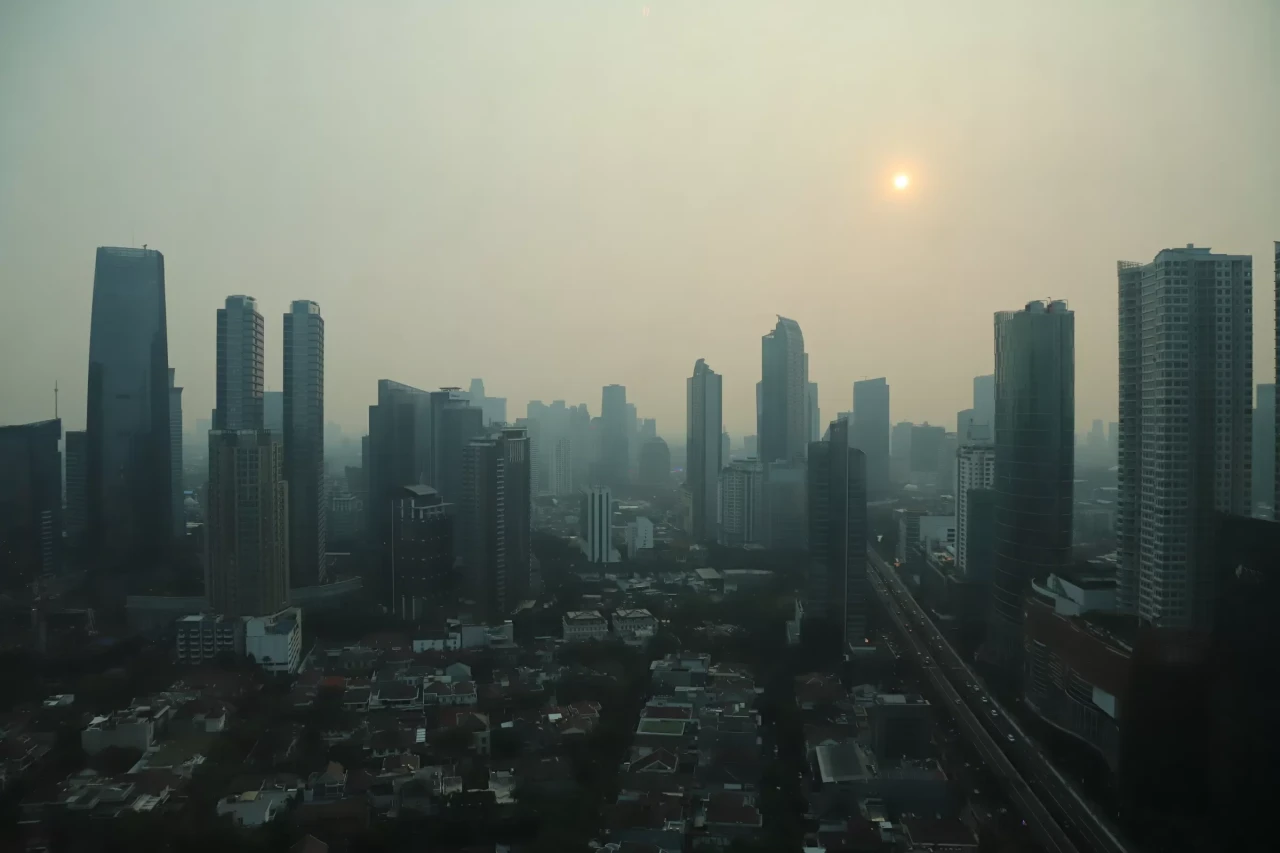 Tingkat Polusi Jakarta...