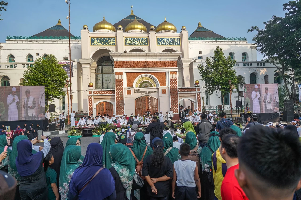 Potret Aksi Dukung Pemkot...