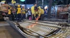 Penampakan Tiang dan...