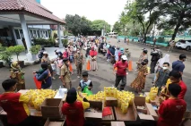 Antusiasme Warga Pamulang...