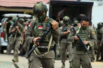 Kepulangan Satgas Pamrahwan...