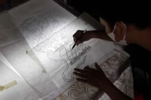 Batik Bertema Moto GP...