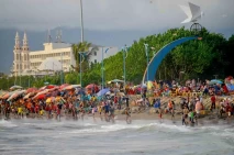 Libur Lebaran di Pantai...