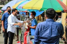 Kunjungi Pasar Cibinong...