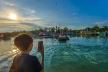 Anak Pulau Tunda Bebas...