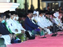Ini Momen Prabowo Hadiri...