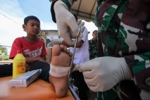 Korban Banjir Aceh Utara...