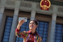 Delegasi Uighur di Kongres...