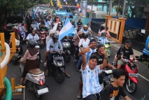Pendukung Argentina...