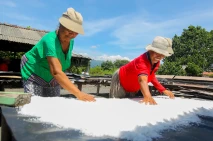 Melihat Produksi Garam...