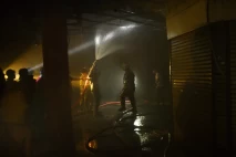 Kebakaran di Pasar Terong...