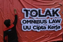 Aksi Partai Buruh Tolak...