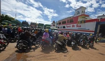 Arus Pemudik Motor di...