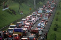 Kepadatan Pemudik di...