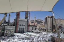Kepadatan Masjidil Haram...