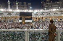 Kepadatan Masjidil Haram...