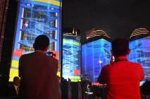 Video Mapping Gala Dinner...