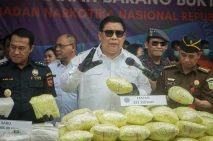 BNN RI Musnahkan Ratusan...