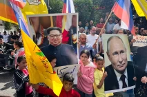 Demo Kutuk Israel, Warga...