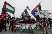 Aksi Damai Bela Palestina...
