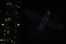 Atraksi Formasi Drone...