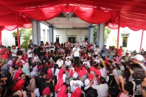 Tiba di Cilacap, Ganjar...