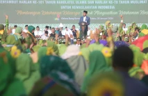Jokowi Hadiri Harlah...