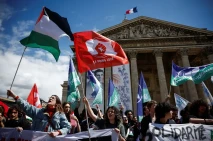 Demo Mahasiswa Pro-Palestina...