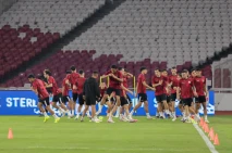 Latihan Terakhir Timnas...