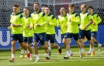 Persiapan Timnas Ukraina...