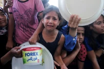 Tangisan Anak-anak Gaza...