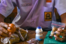 Potret Menu Makan Begizi...
