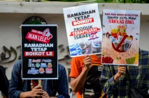 Aksi Boikot Produk yang...