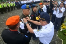 Apel Gelar Pasukan Posko...