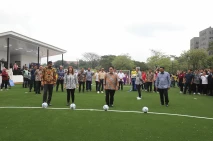 Peresmian FIFA Arena...